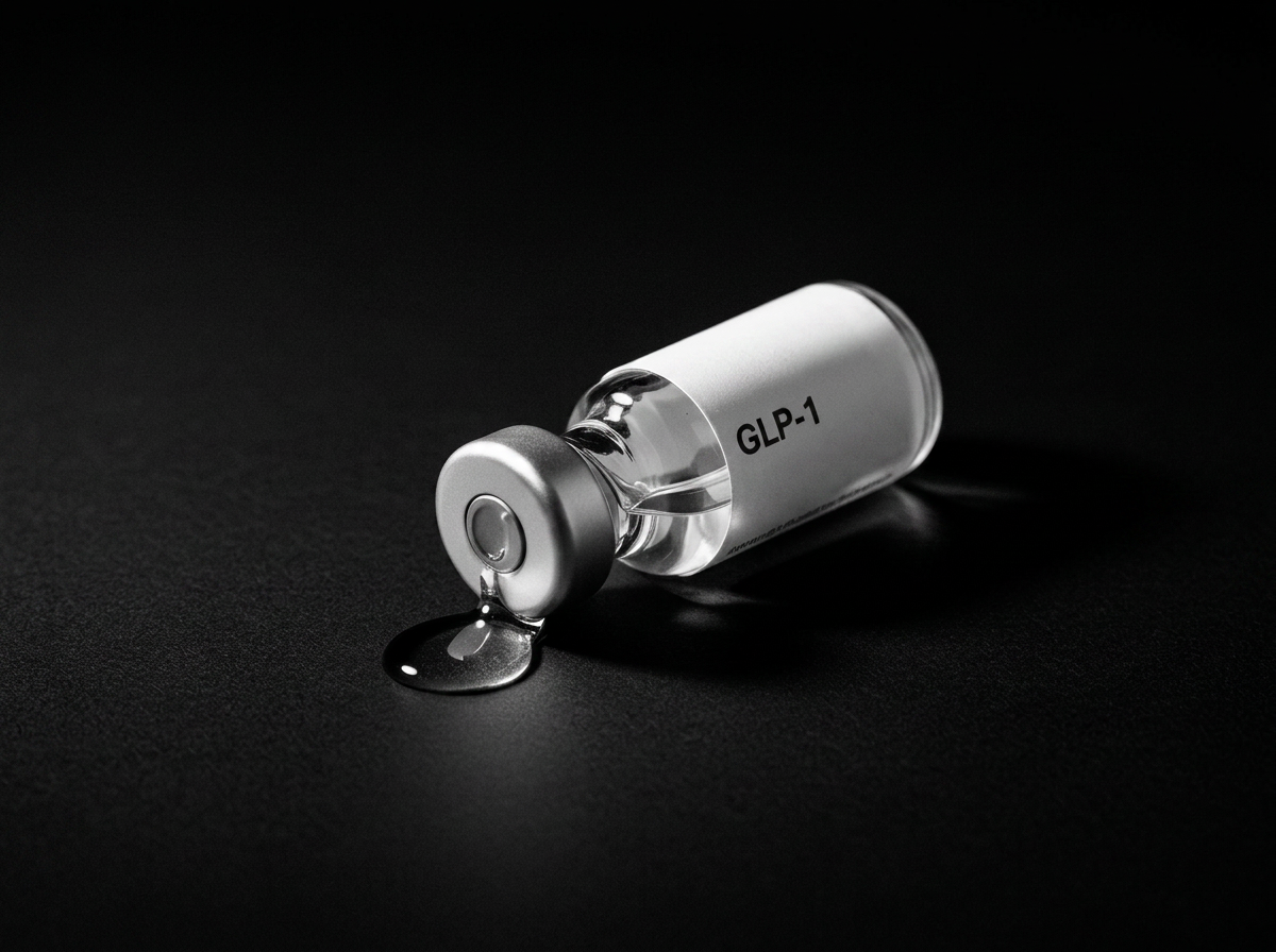 GLP-1 vial — funnel architecture teardown